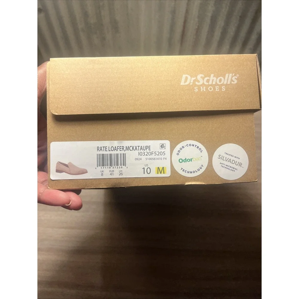 Dr. Scholls Women's Rate Loafers‎ TAUPE Size 10